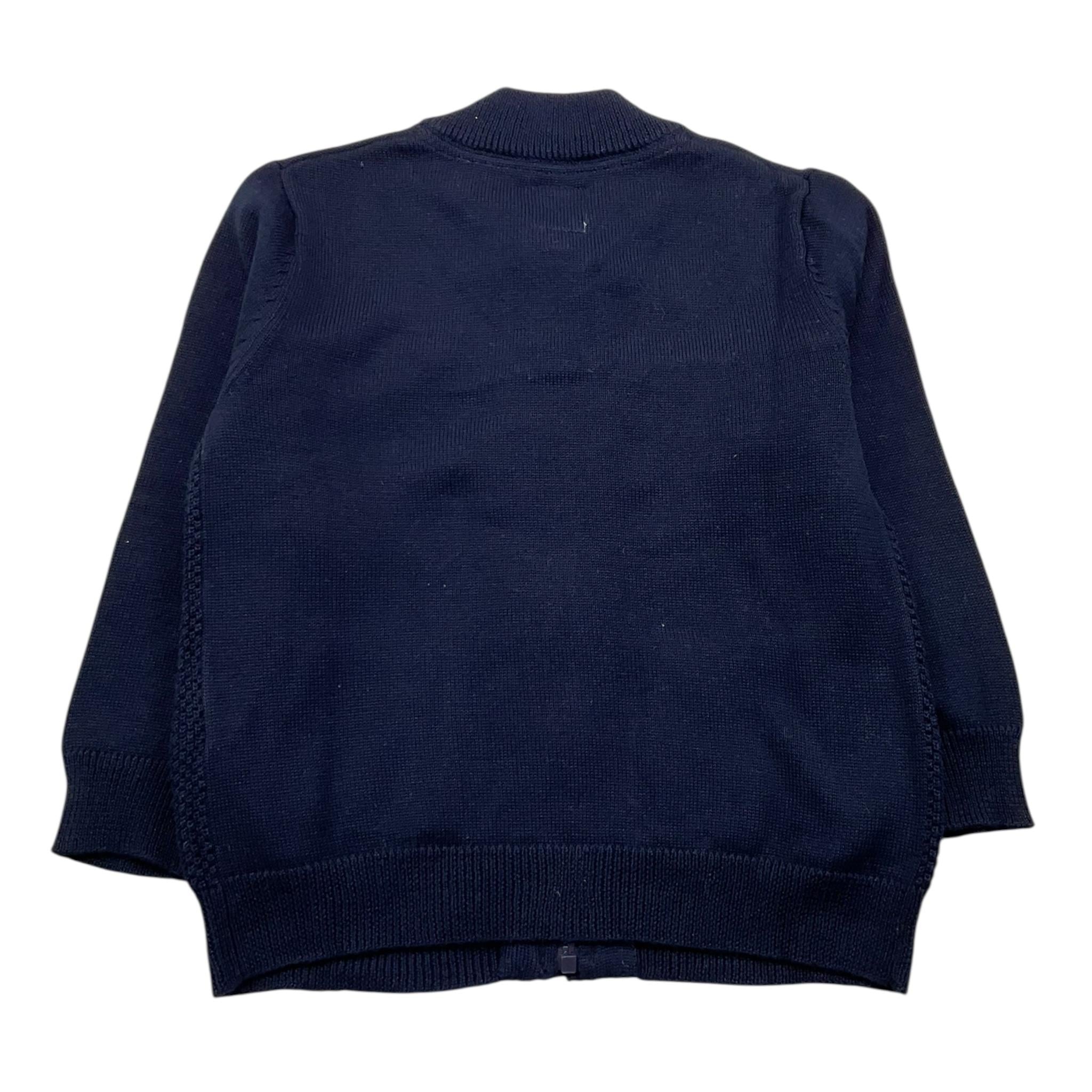 LOSAN felpa con zip in maglia tinta unita Blu per Neonato 1155790ALN BLU LOSAN 