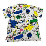 Cesare Paciotti Camicia Mezza Manica Tinta Unita Stampe per Neonato CMP5101B BIANCO CESARE PACIOTTI 