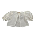La Stupenderia coprispalleTinta Unita con Trasparenze per Bambina CJGH84 BEIGE LA STUPENDERIA 
