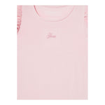 Guess T-Shirt Tinta Unita con Tulle per Bambina K5RI22K6YW4 ROSA GUESS 