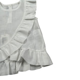 Per Te Top Giromanica Tinta Unita per Bambina 33981 BIANCO PER TE 