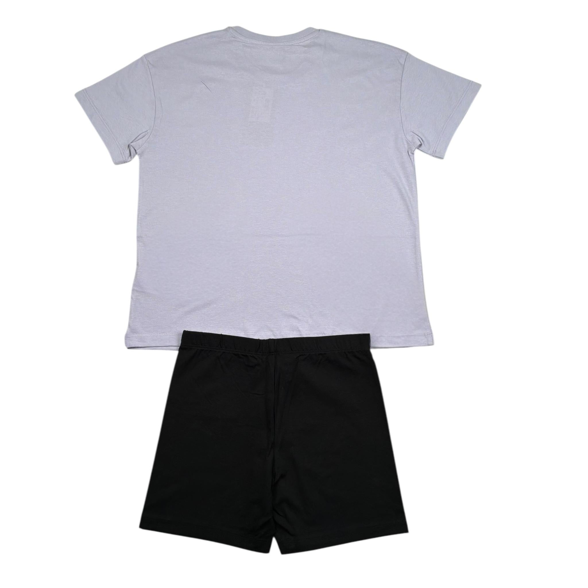 Diadora Completo 2 Pezzi T-Shirt-Leggins Cicilista Bicolore per Bambina 102181716 LILLA DIADORA 