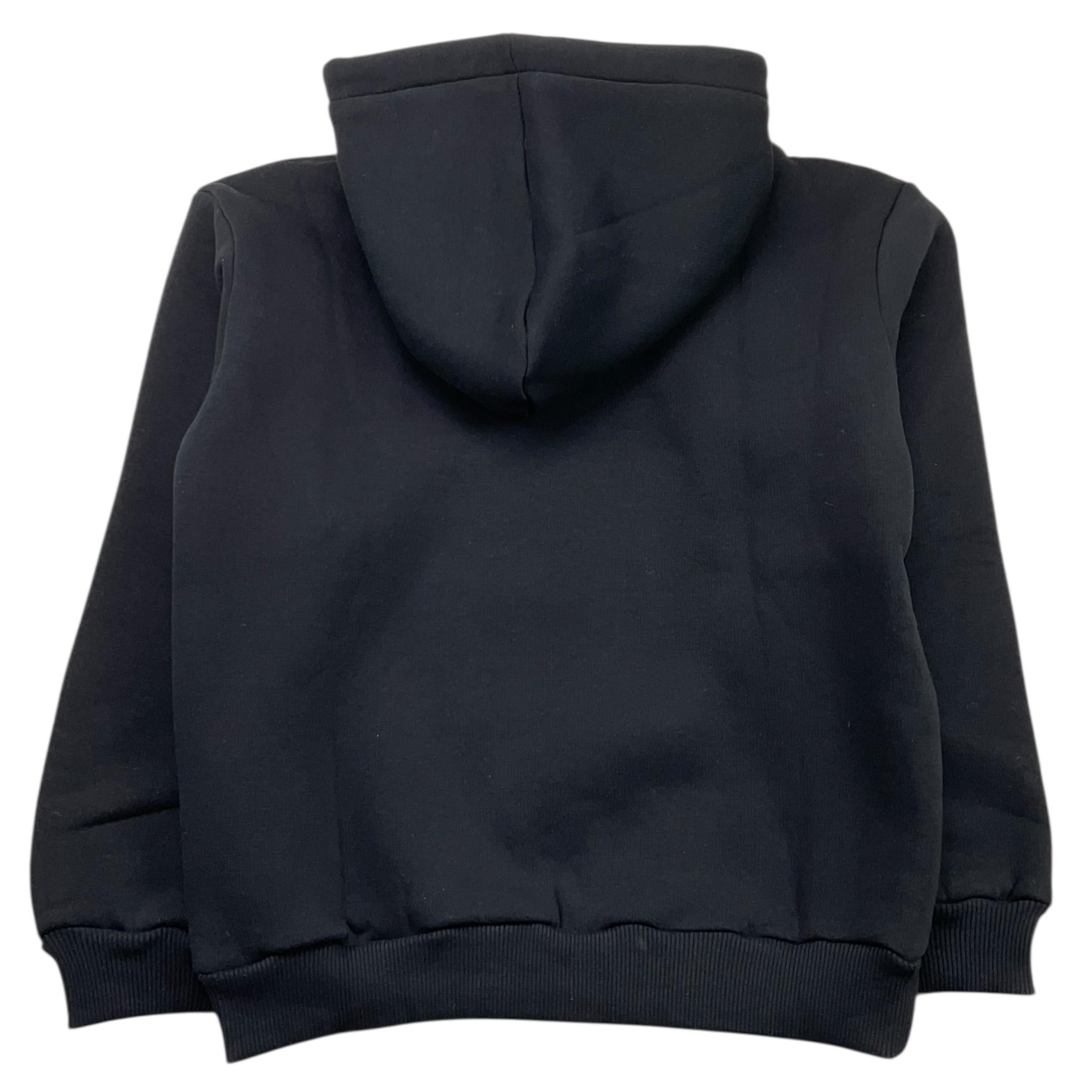 DO NOT CONFORM felpa chiusa con cappuccio tinta unita con stampa ciliegie Nero per Bambino FE027 NERO DO NOT CONFORM 