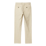 Scotch &amp; Soda Striped Pattern Pants With Adjustable Waist Beige For Boys