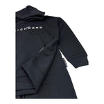 JOHN RICHMOND completo 2 pezzi felpa-pantalone tinta unita Nero per Bambino RBA25007CF NERO JOHN RICHMOND 