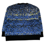 JOHN RICHMOND cardigan scollo a v stampa fantasia Blu per Bambino RBA25206CD BLU JOHN RICHMOND 