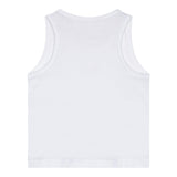 Diesel Canotta Tinta Unita con Logo per Bambina J02238 BIANCO DIESEL 