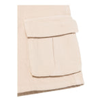 Dou Dou Short Tinta Unita con Girovita Regolabile per Bambina DW6Q89X BEIGE DOU DOU 
