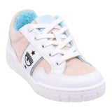 Chiara Ferragni Sneakers Solid Color With Glitter And Logo Pink/White For Girls