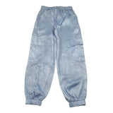 Lu Lu By Miss Grant Pantalone Tinta Unita con Elastico In Vita per Bambina LL3527 AZZURRO LU LU BY MISS GRANT 