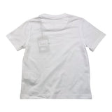 Dan John T-Shirt Solid Color Crew Neck With Print White For Boys