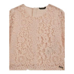 Guess Shirt Tinta Unita con Ricami per Bambina J4RH00WFYM0 ROSA GUESS 