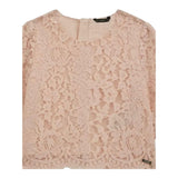 Guess Shirt Tinta Unita con Ricami per Bambina J4RH00WFYM0 ROSA GUESS 