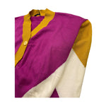 JANICE cardigan scollo a v tricolore Multicolor per Bambina JN576R MULTICOLOR JANICE 