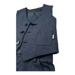 Daniele Alessandrini Completo 2 Pezzi Gilet-Bermuda per Neonato 1296K200163N BLU DANIELE ALESSANDRINI 