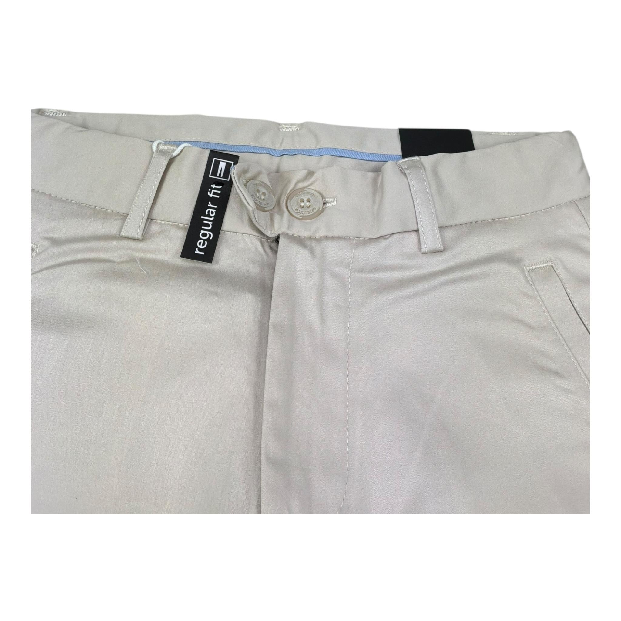 Sarabanda Pantalone Tinta Unita con Girovita Regolabile per Bambino 0B662 BEIGE SARABANDA 