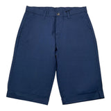 Dan John Bermuda Solid Color Adjustable Waist Blue For Boys