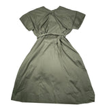 Xacus Abito Mezza Manica Tinta Unita per Bambina 15127 VERDE XACUS 