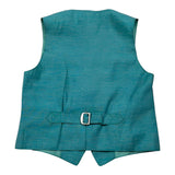 Daniele Alessandrini Gilet Tinta Unita con Bottoni per Bambino 1296B00018J VERDE DANIELE ALESSANDRINI 