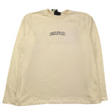 DISCLAIMER shirt girocollo tinta unita con stampa logo Panna per Bambino 24IDK58209 PANNA DISCLAIMER 