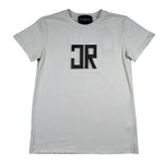 John Richmond T-Shirt Girocollo Tinta Unita con Logo per Bambino RBP26004TS GRIGIO JOHN RICHMOND 