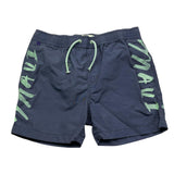 Scotch &amp; Shrunk Solid Color Bermuda Swimsuit With Blue Print For Boys