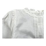 Wedoble Body Camicia Manica Lunga Tinta Unita per Neonata V230196A BIANCO WEDOBLE 