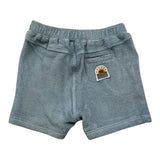 Tartine Et Chocolat Bermuda Solid Color Blue Terry For Newborn