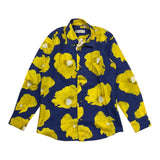 Alessandro Lamura Plain Shirt With Blue Pattern For Boys