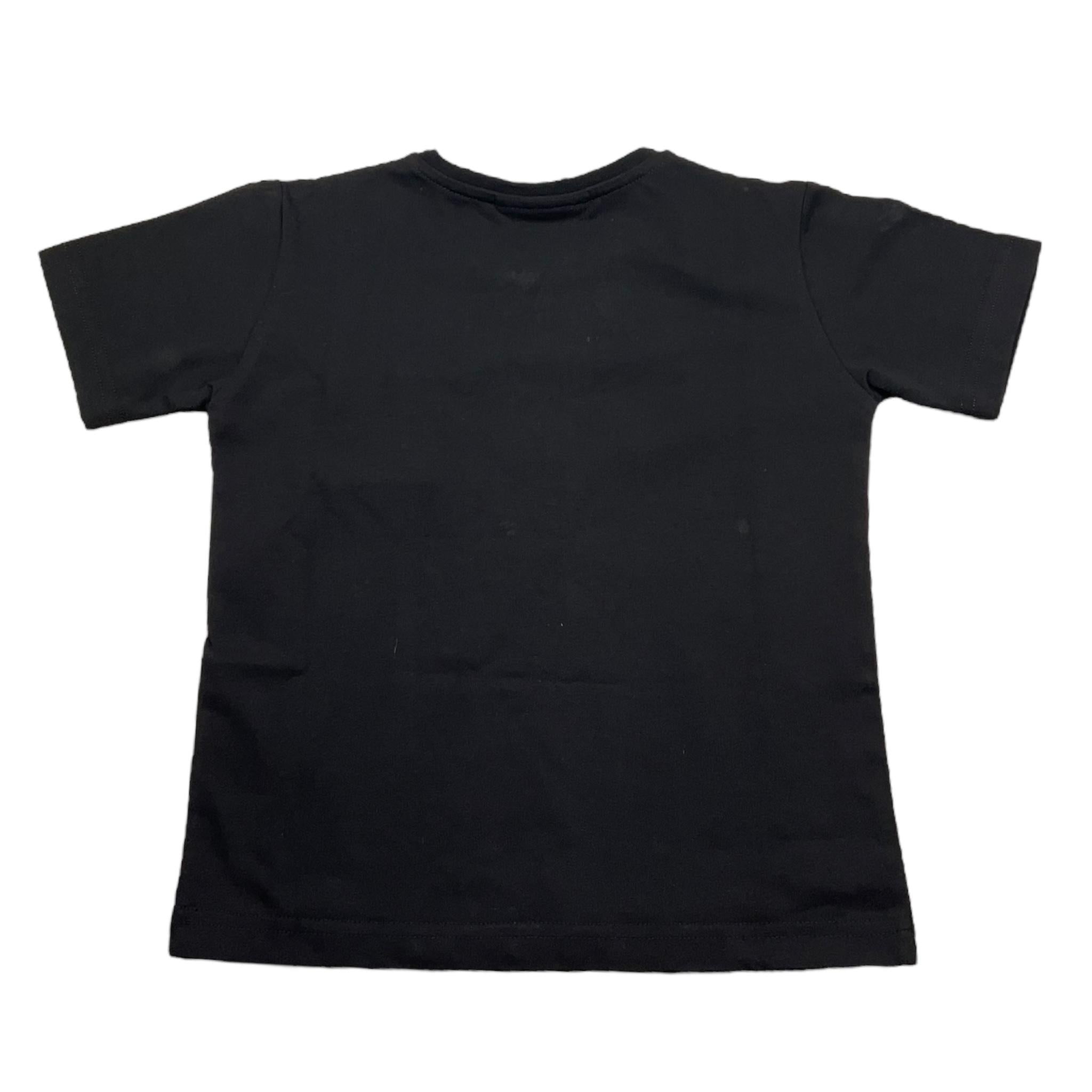 Yes London T-Shirt Girocollo Tinta Unita per Bambino JR2120 NERO YES LONDON 