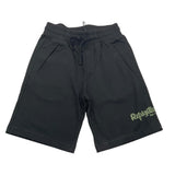 Refrigiwear Complete T-Shirt Solid Color Crew Neck With Print-Green Bermuda Shorts For Boys