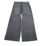 DIESEL jeans tinta unita modello a palazzo con paillettes Nero per Bambina 00J41Q NERO DIESEL 