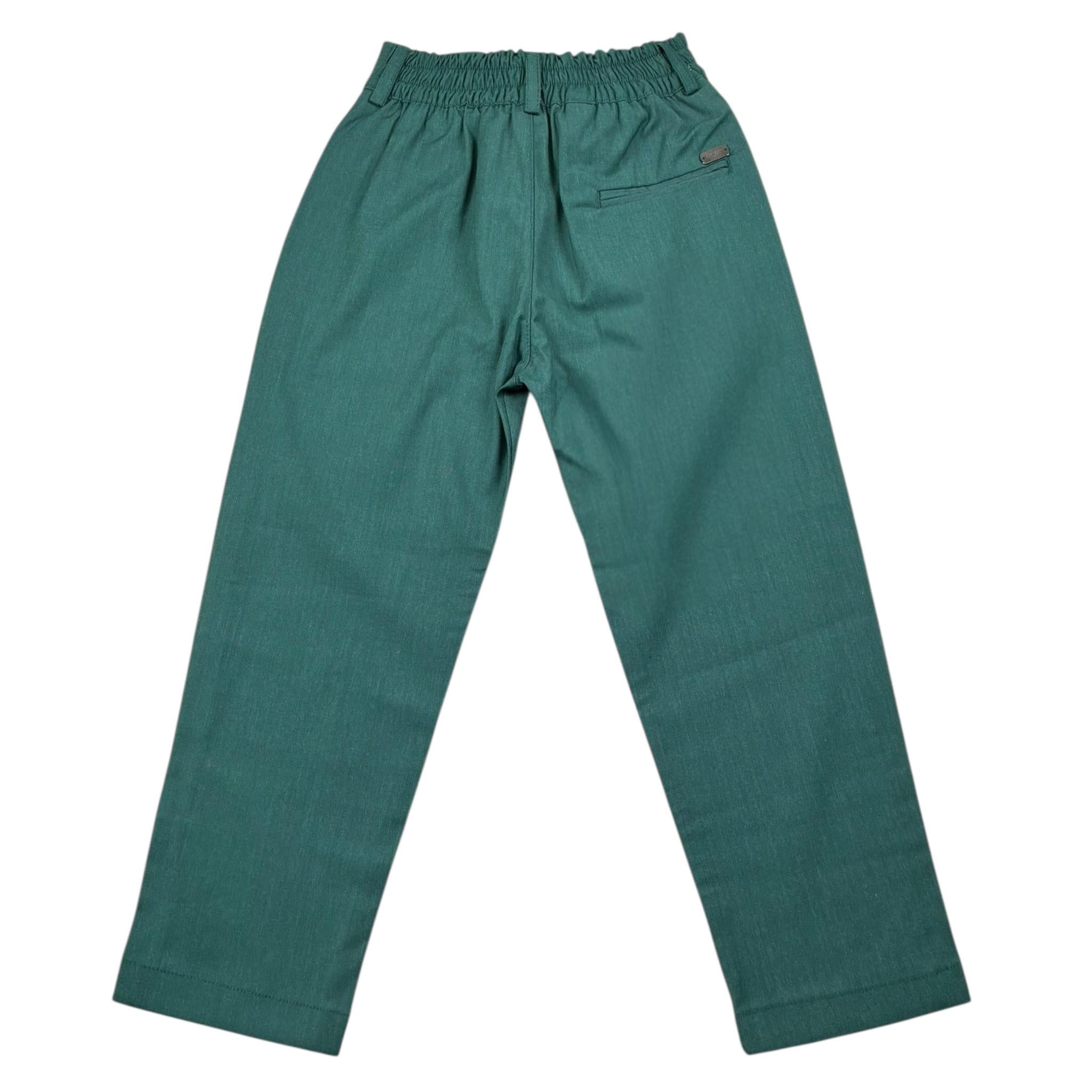 Stay Street Pantalone Tinta Unita con Elastico In Vita per Neonato PB200N VERDE STAY STREET 