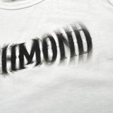 John Richmond Canotta Modello Crop Tinta Unita con Stampa per Bambina RGP26058TO BIANCO JOHN RICHMOND 
