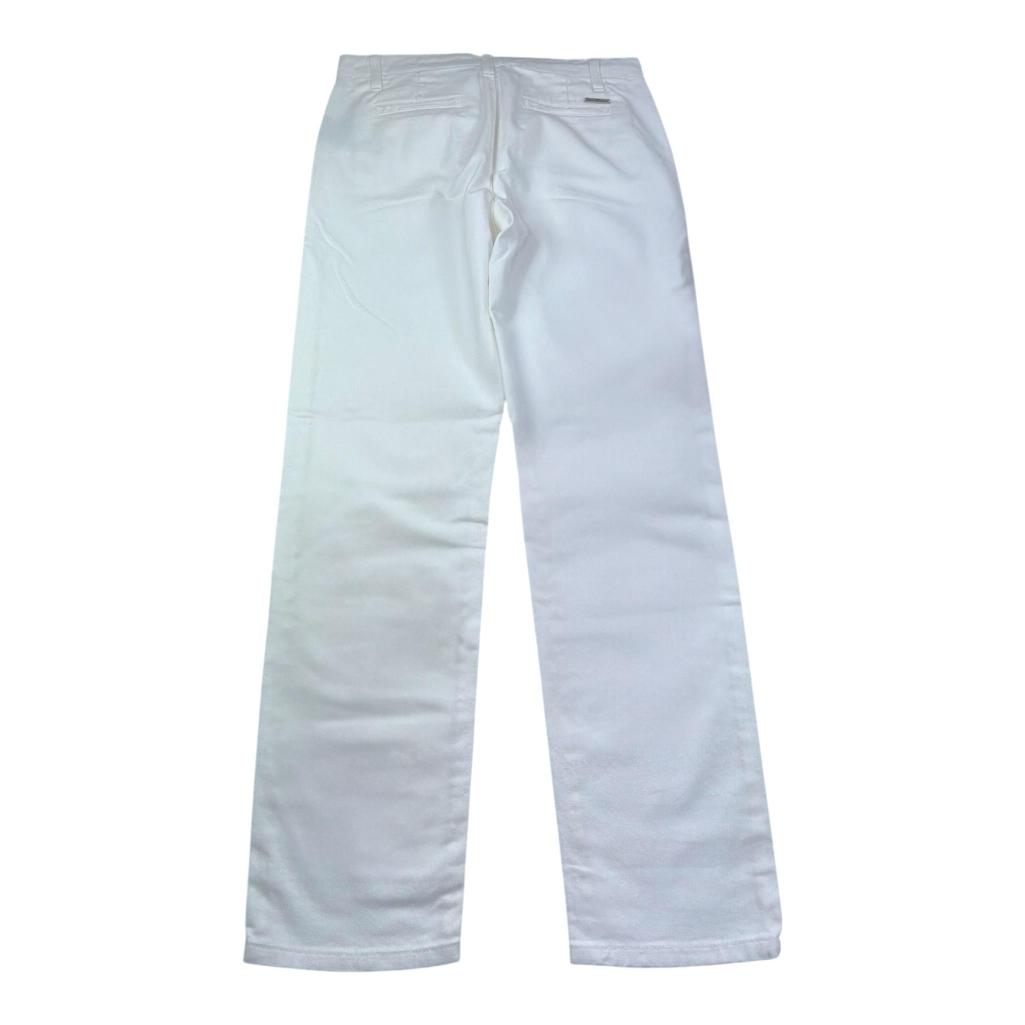 John Richmond Pantalone Tinta Unita  per Bambino RBP25188PAX BIANCO JOHN RICHMOND 