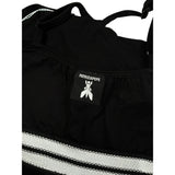 Patrizia Pepe Tuta Intera Tinta Unita A Bretelline per Bambina 7T0021 NERO PATRIZIA PEPE 