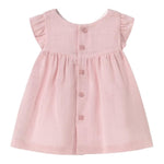Mayoral Abito Giromanica Tinta Unita con Stampa per Neonata 1846 ROSA MAYORAL 