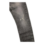 DANIELE ALESSANDRINI jeans tinta unita con girovita regolabile Grigio per Bambino 31PD00053J GRIGIO DANIELE ALESSANDRINI 