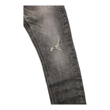 DANIELE ALESSANDRINI jeans tinta unita con girovita regolabile Grigio per Bambino 31PD00053J GRIGIO DANIELE ALESSANDRINI 