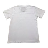 Datch T-Shirt Crew Neck Solid Color With Print White For Boys