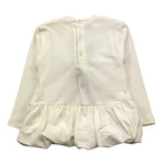 LE BEBE' shirt girocollo tinta unita con brillantini Panna per Neonata LBG6154 PANNA LE BEBE' 