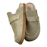 Twinset Plain Beige Slipper For Girls