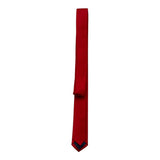 Light Colors Solid Color Red Tie For Kids