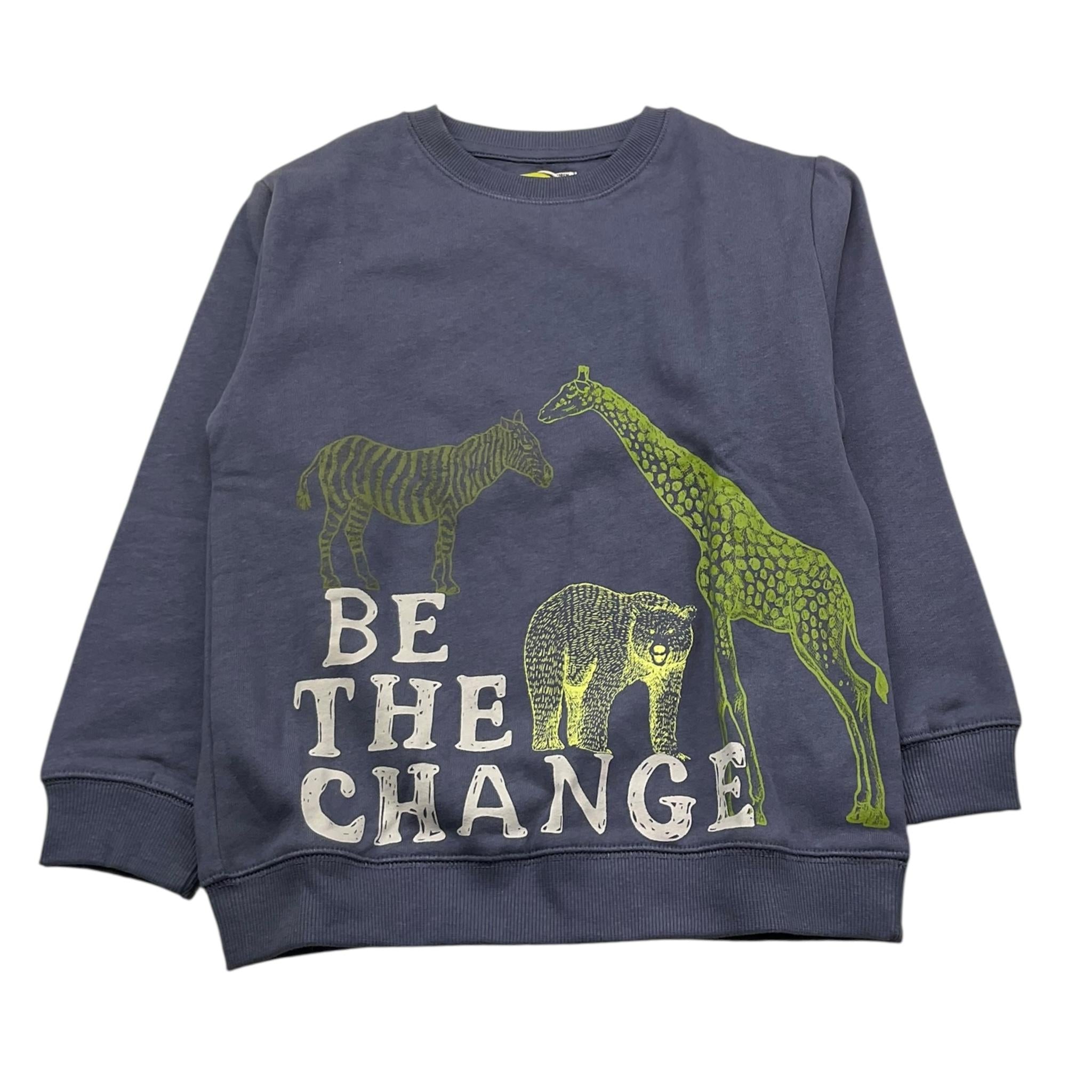 LOSAN felpa chiusa cn cappuccio tinta unita Blu per Bambino LKBAP020224J BLU LOSAN 