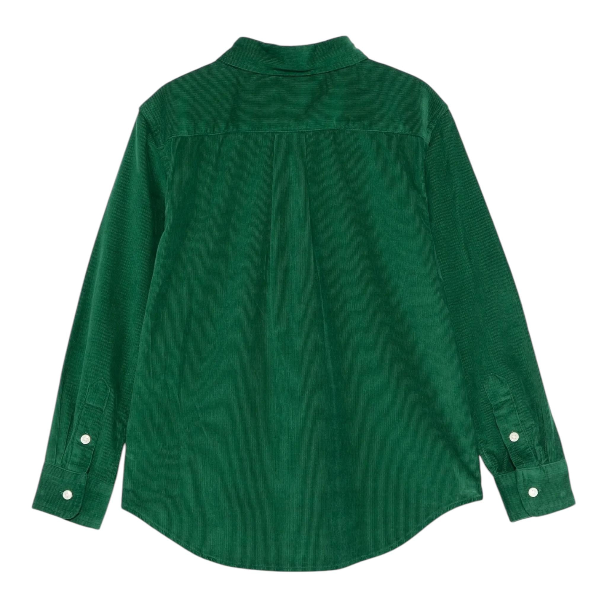 RALPH LAUREN camicia manica lunga tinta unita Verde per Bambino 322878888007 VERDE RALPH LAUREN 