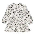 MAYORAL abito tinnta unita girocollo con fantasia e borsetta Bianco per Bambina 4931X BIANCO MAYORAL 