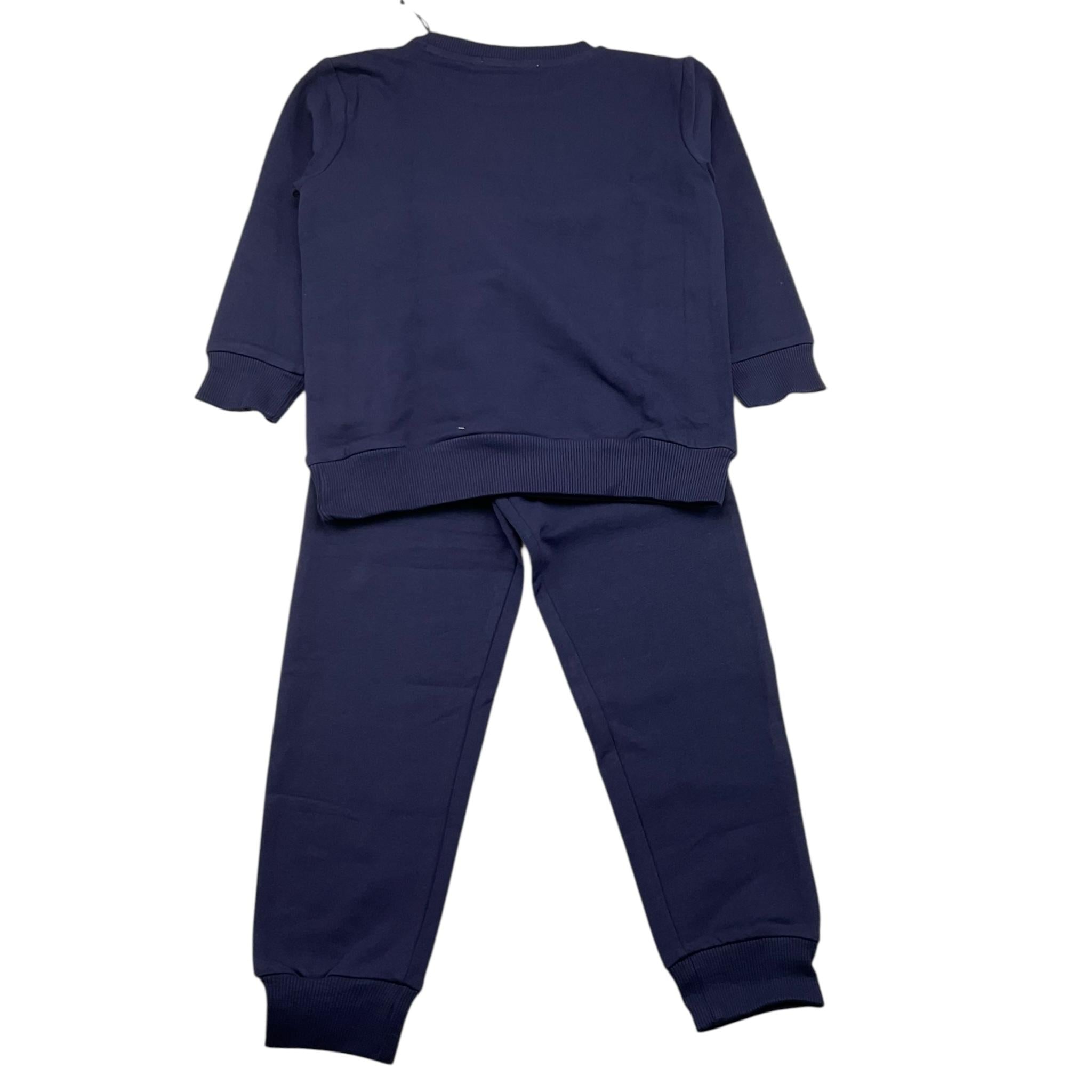 CESARE PACIOTTI completo 2pz felpa-pantalone tinta unita Blu per Bambino COMP5318BX BLU CESARE PACIOTTI 