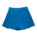 Vicolo Short Solid Color With Adjustable Waist Cobalt For Girls