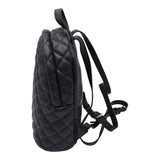 Liu Jo Backpack In Solid Color Eco-Leather With Zip Black For Girls