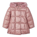 MAYORAL giubbino tinta unita cn cappuccio doppiopetto Rosa per Bambina 4489 ROSA MAYORAL 